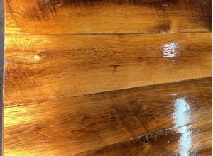 Oak Propagation Table Number One and Chair