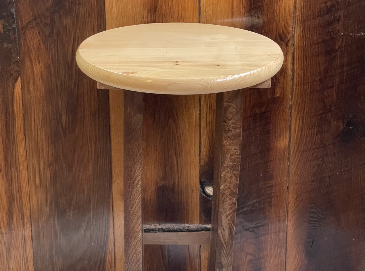 Oak Propagation Table Number One and Chair